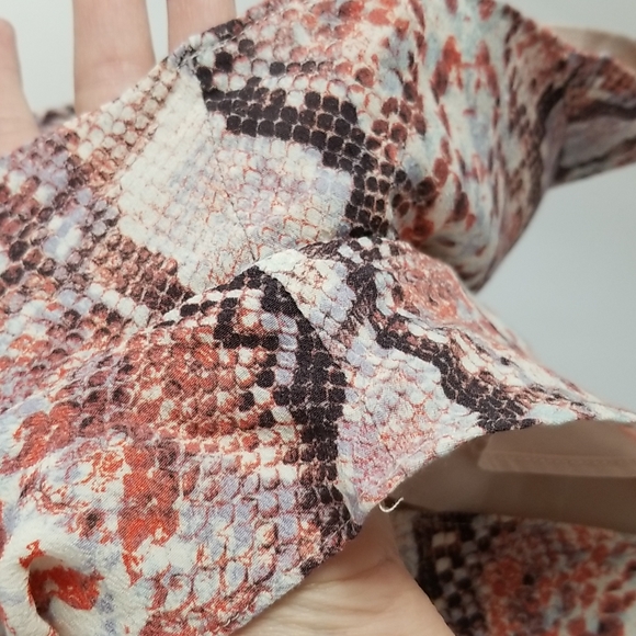 Lovers + Friends Snakeskin Romper Size S - Picture 6 of 13